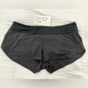 Lululemon speed up low rise 2”